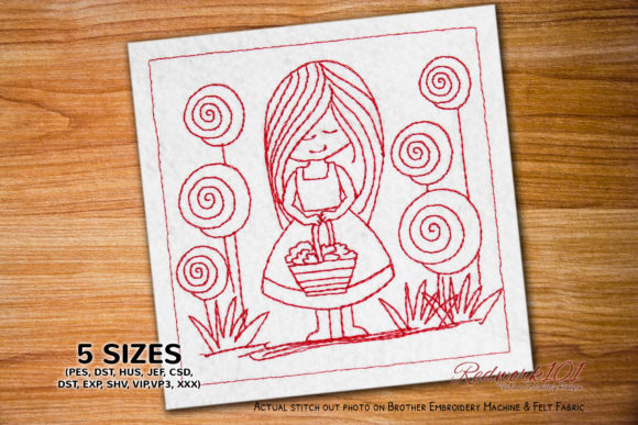 Girl Holding a Basket Lineart: A Designerโs Review for Business Use