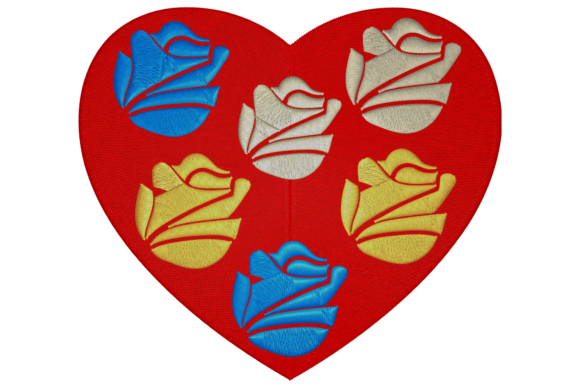 Heart with Flowers Inside: A Review for Business Embroidery Use