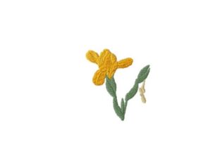 Iris: A Floral Embroidery Design for Real-World Projects