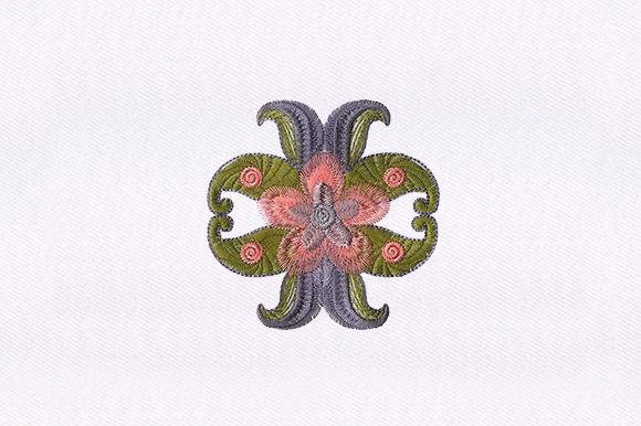 Pastel Flower Quilting Design Review for Business Embroidery
