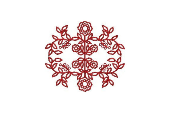 Redwork Flowers Design: A Review for Handmade Gift Makers