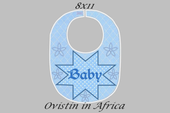 Star Flowers Adorable Baby Bib Large Review