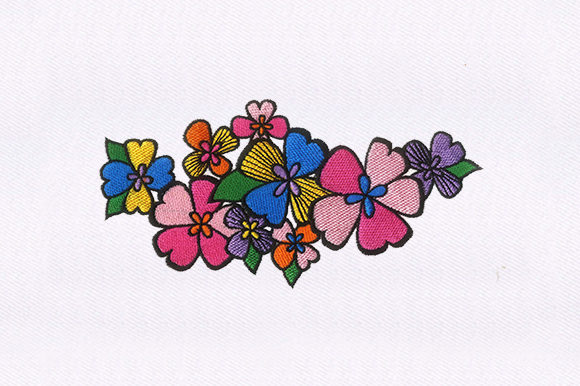 Vibrant Flowers Design Review for Boutique Sweatshirts